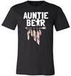 Auntie Bear Arrow Feathers Canvas