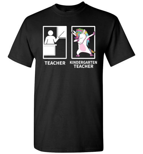 Dabbing Kindergarten Unicorn Teacher Gildan Youth