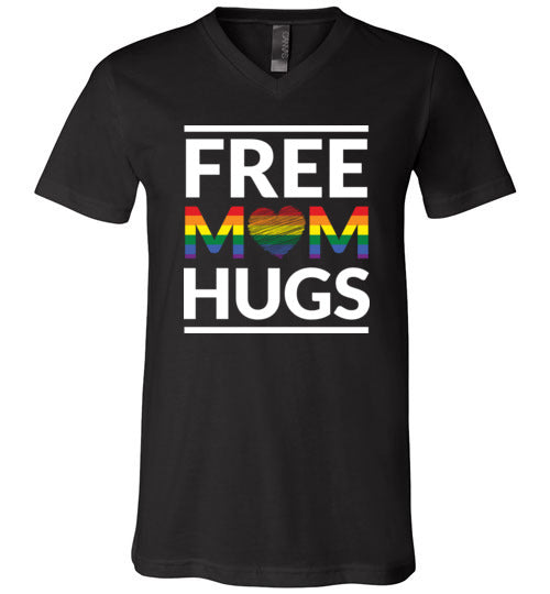 Free Mom Hugs V-Neck