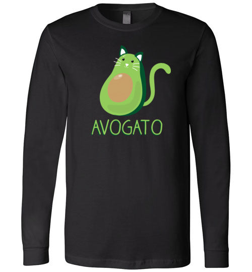 Avocado Cat Avogato Long Sleeve
