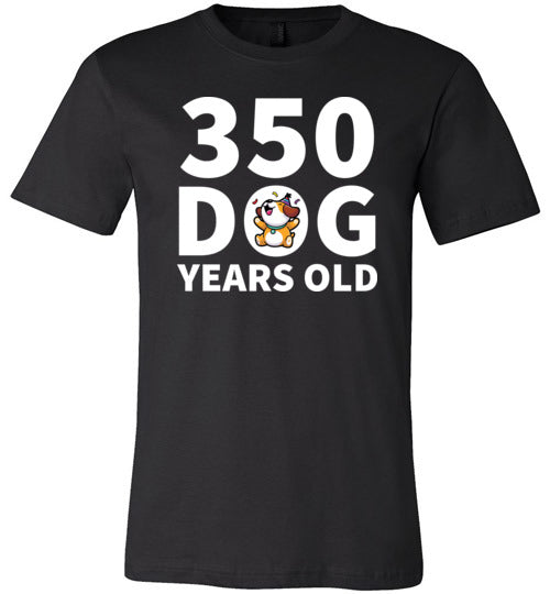 350 Dog Years Old Canvas