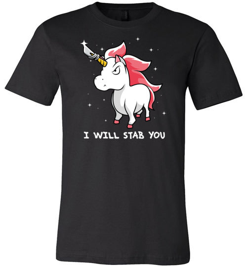 Unicorn Will Stab You Canvas