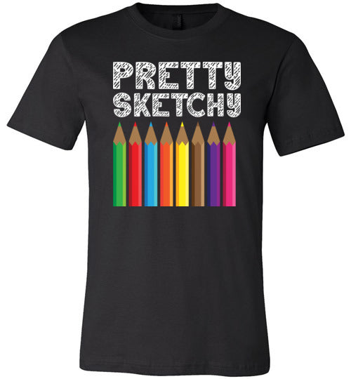 Pretty Sketchy Canvas