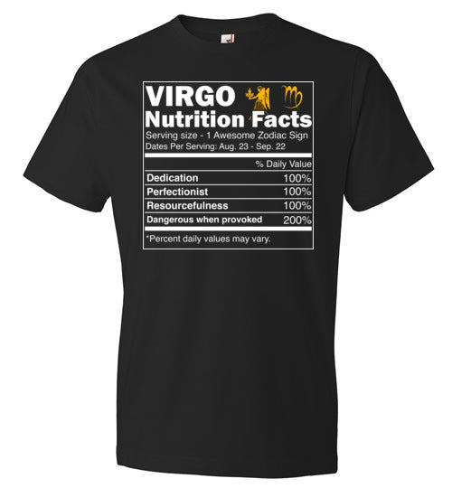 Virgo Nutrition Facts