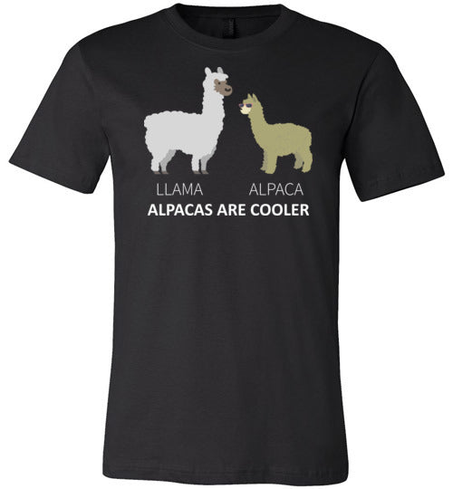 Llama Alpacas Are Cooler Canvas
