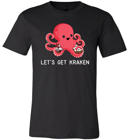 Let's Get Kraken Old Ships Canvas