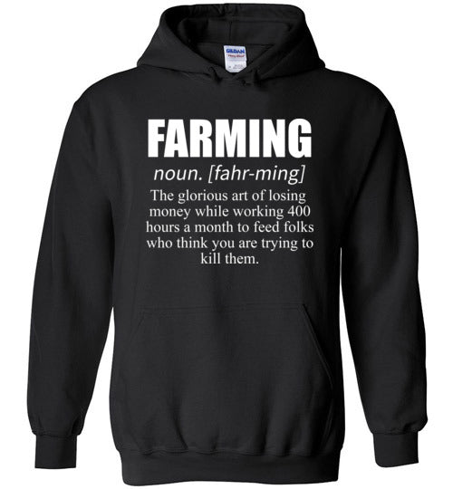 Farming Definition Hoodie