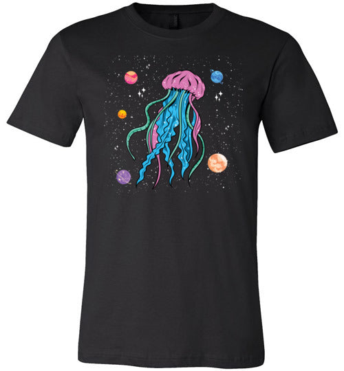 Space Jellyfish Canvas