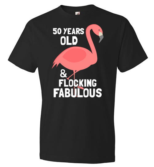50th Birthday Flamingo Fabulous