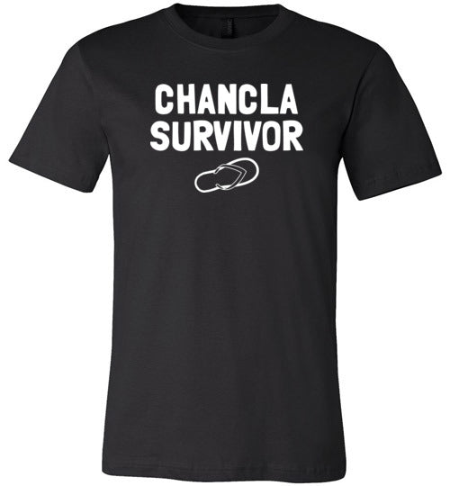Chancla Survivor Canvas