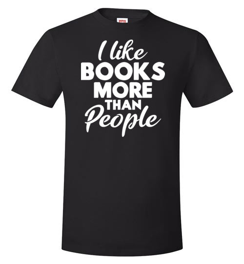 I Like Books More Than People