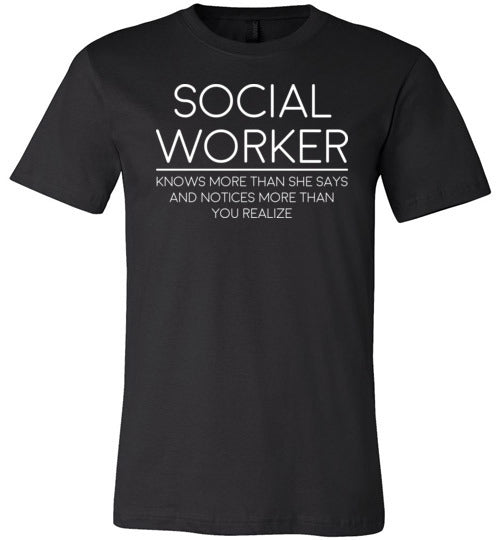 Social Worker Knows More Canvas