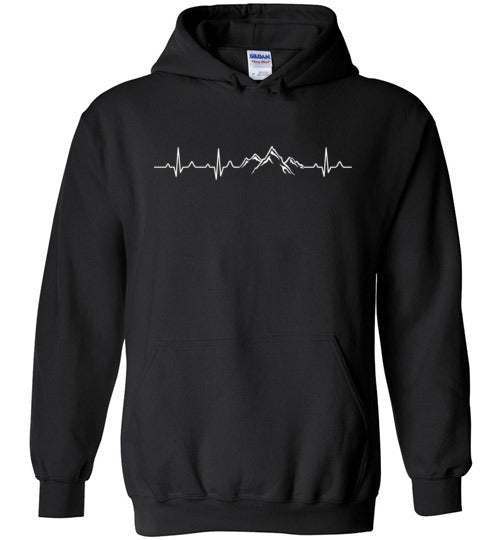 Hiking Heartbeat Hoodie