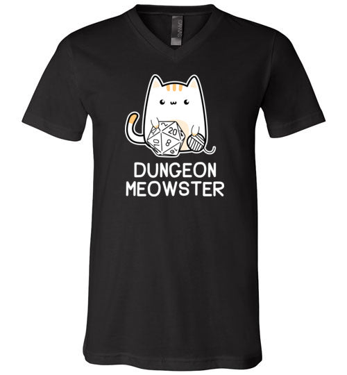Dungeon Meowster V-Neck