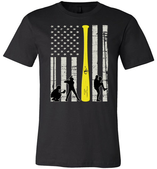 Baseball Flag Canvas