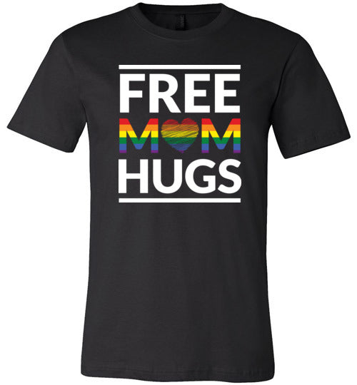 Free Mom Hugs LGBT Canvas