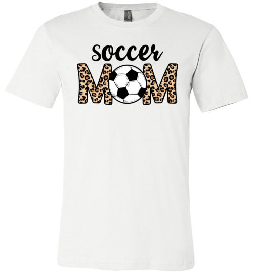 Soccer Mom Leopard Print Canvas