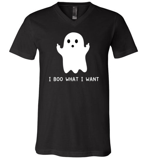 I Boo What I Want V-Neck