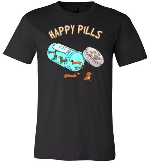 Happy Pills Dachshund Canvas