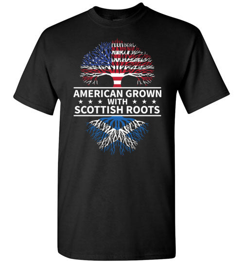 American Grown With Scottish Roots Gildan Youth