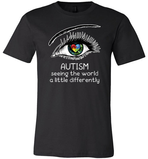 Autism Seeing The World Differently Canvas