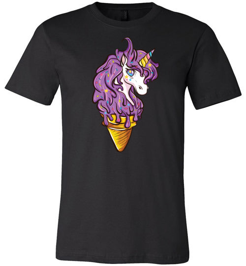 Unicorn Ice Cream Unicone Canvas