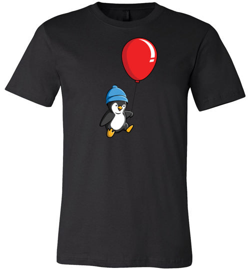 Penguin Can Fly Balloon Canvas