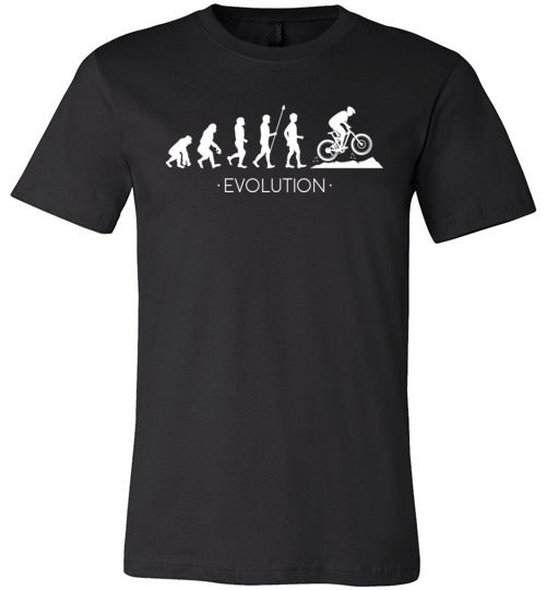 Mountain Biking Evolution Canvas