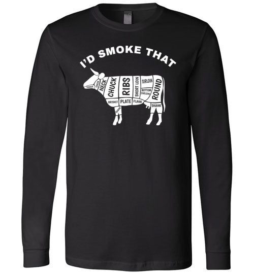 Id Smoke That Beef BBQ Long Sleeve
