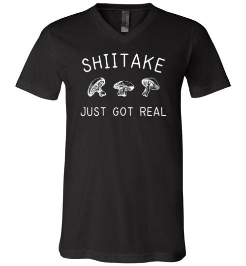 Shiitake Just Got Real V-Neck