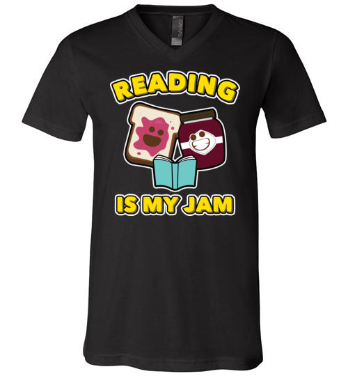 Reading Is My Jam V-Neck