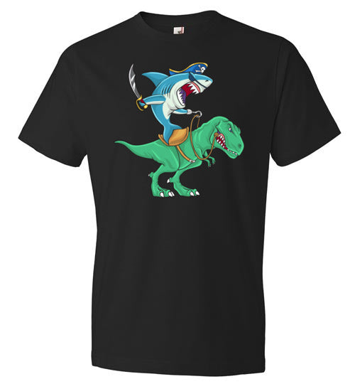 Pirate Shark Riding Dinosaur