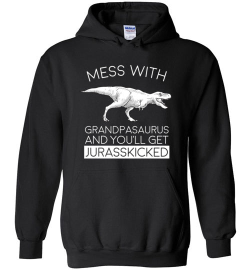 Grandpasaurus Jurasskicked Hoodie