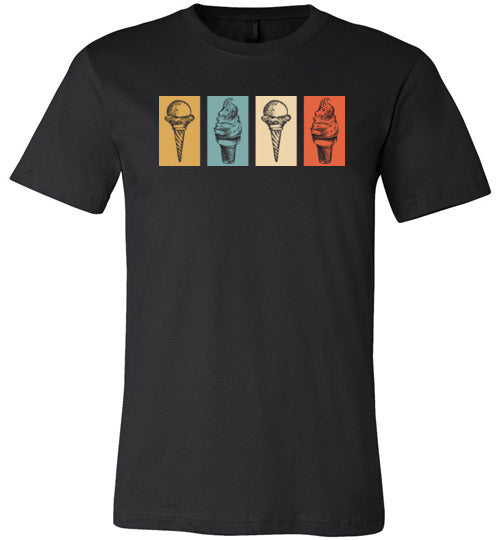 Retro Ice Cream Canvas