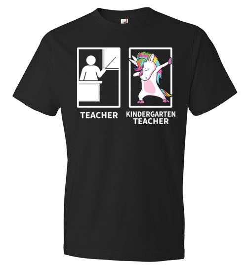 Dabbing Kindergarten Unicorn Teacher