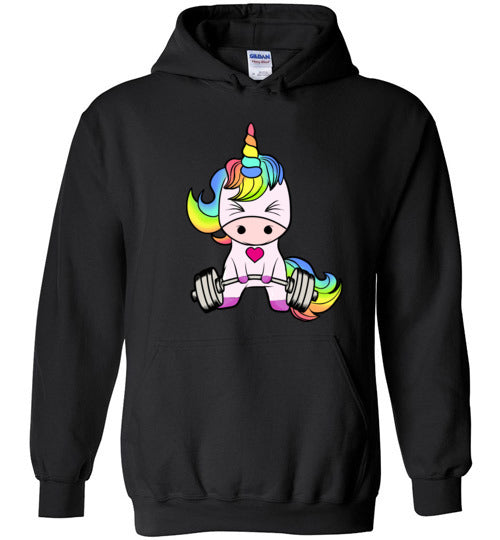 Unicorn Weightlifting Gym Hoodie