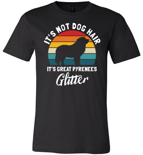 Great Pyrenees Glitter Canvas