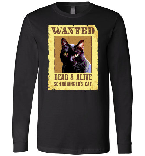 Schrodinger Cat Dead And Alive Long Sleeve