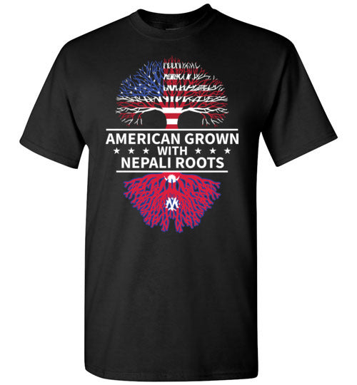 American Grown Nepali Roots Gildan Youth