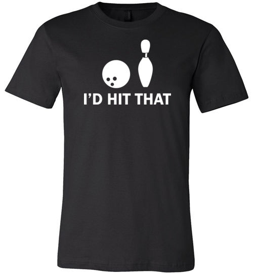 Bowling Hit That Canvas