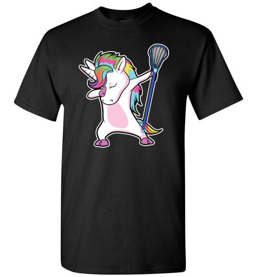 Dabbing Unicorn Lacrosse Gildan Youth
