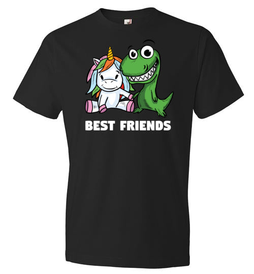 Unicorn and T-Rex Best Friends