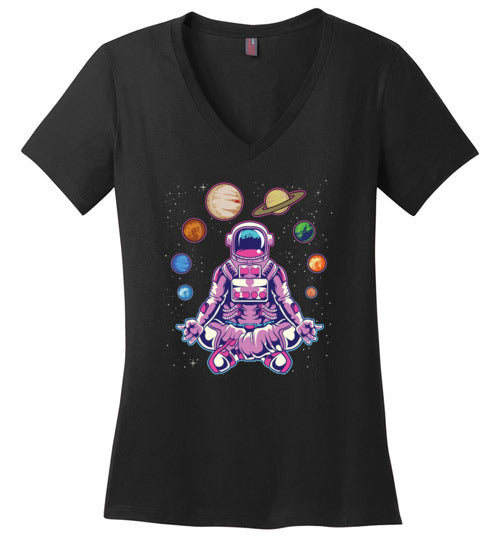 Astronaut Yoga V-Neck