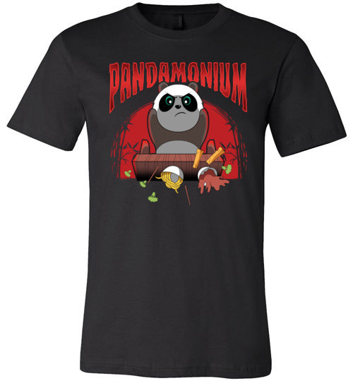 Pandamonium Panda Canvas