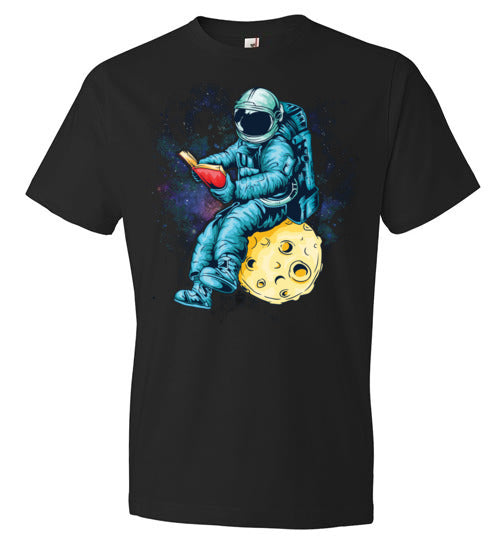 Astronaut Space Reading Book Lover