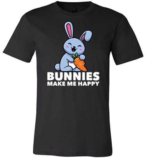 Bunnies Make Me Happy Canvas