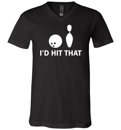Bowling Hit That V-Neck