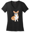 Corgi Sunglasses V-Neck