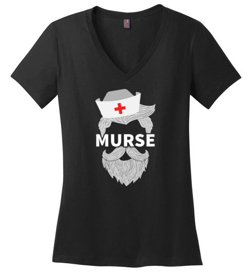 Murse Male Nurse V-Neck