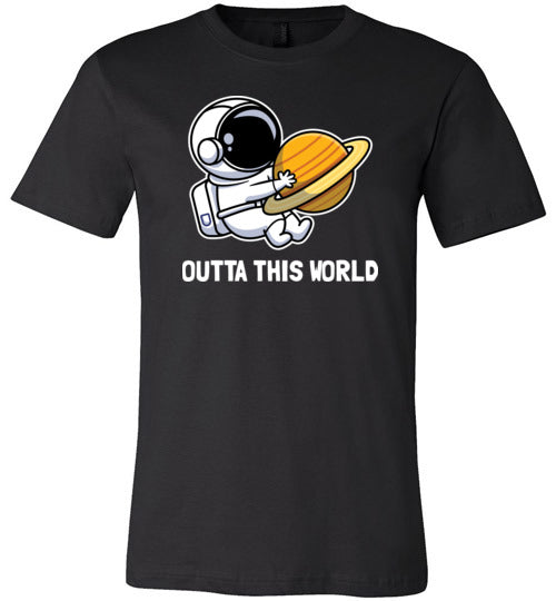 Astronaut Outta This World Canvas